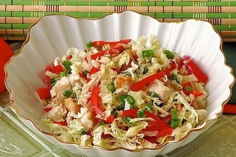 Salade riche en nutriments